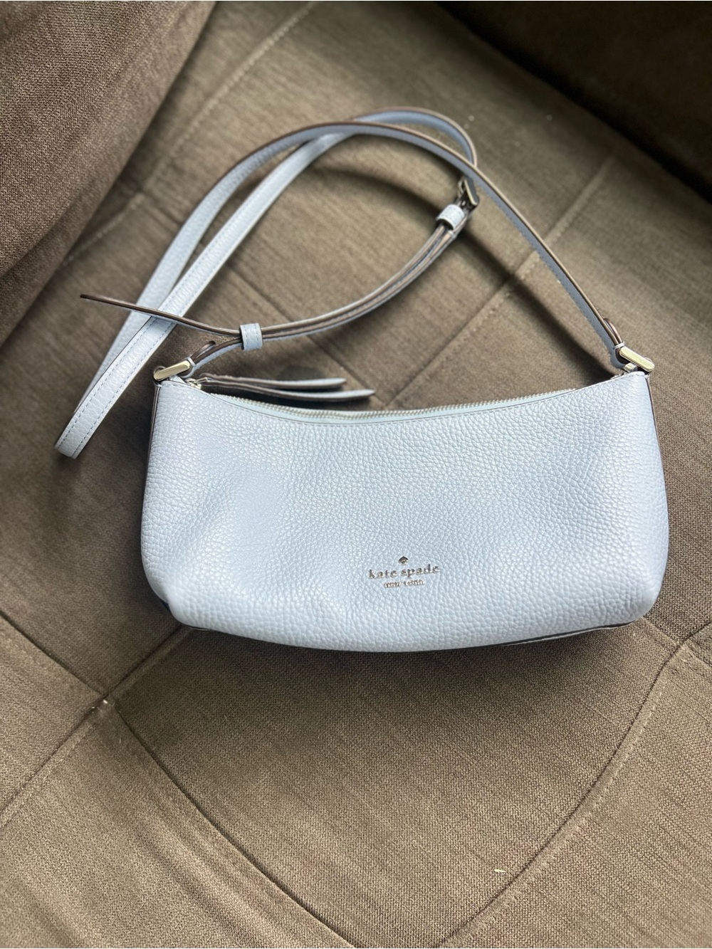 Kate spade mini crossbody baby blue